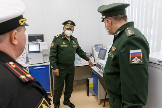 Рабочая поездка министра обороны РФ С. Шойгу в Камчатский край	