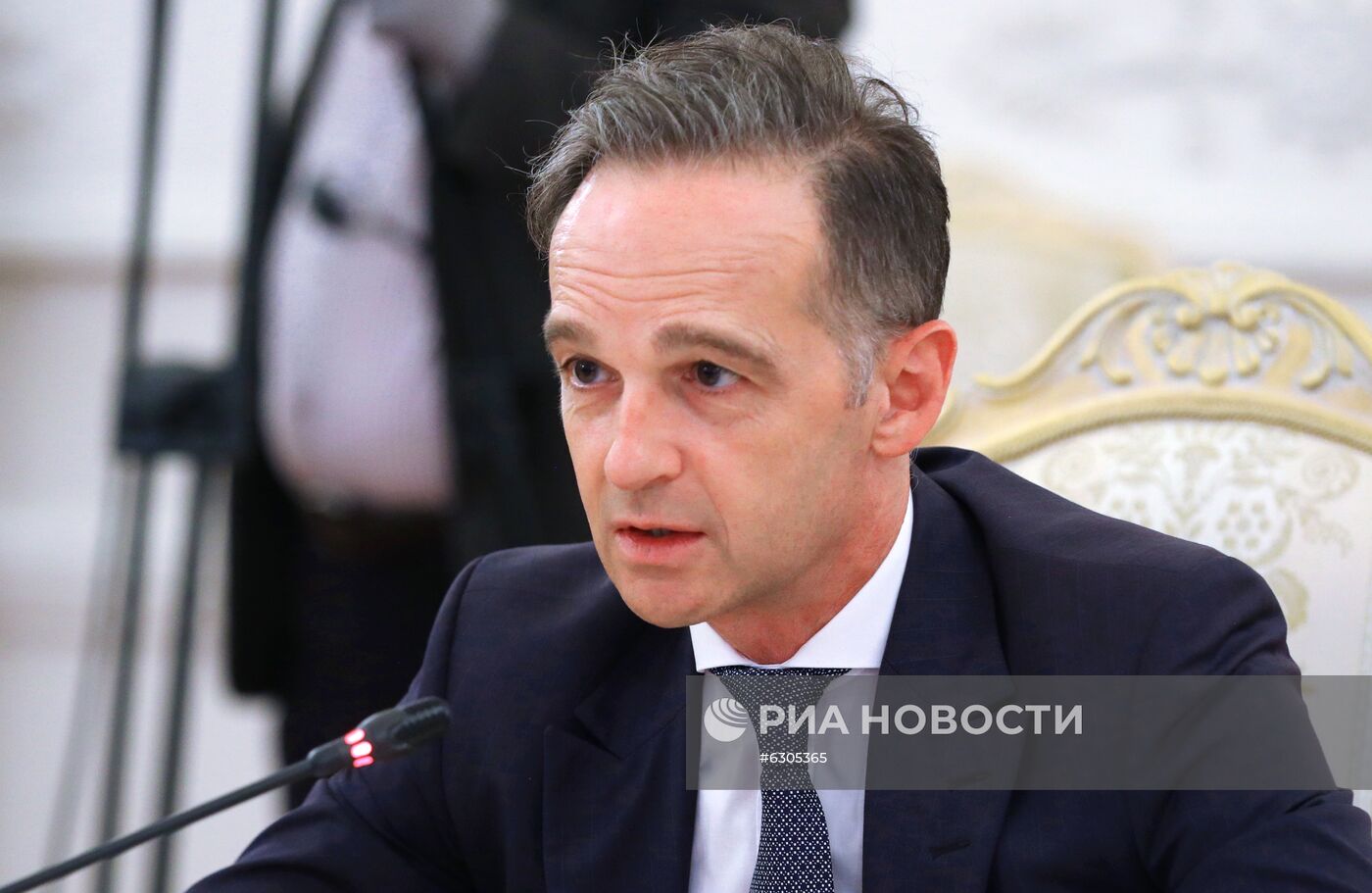 Встреча глав МИД РФ и Германии С. Лаврова и Х. Мааса