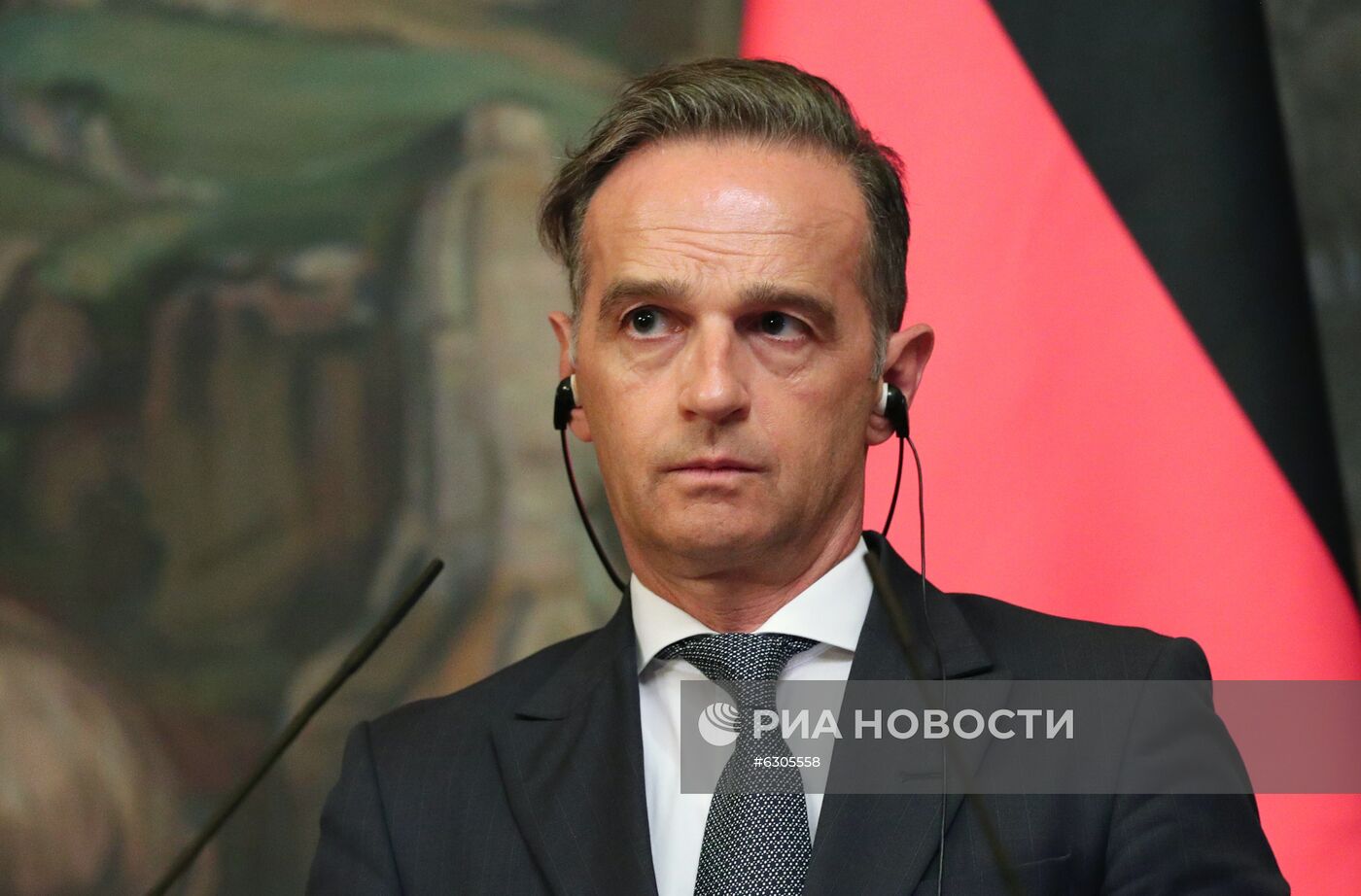 Встреча глав МИД РФ и Германии С. Лаврова и Х. Мааса