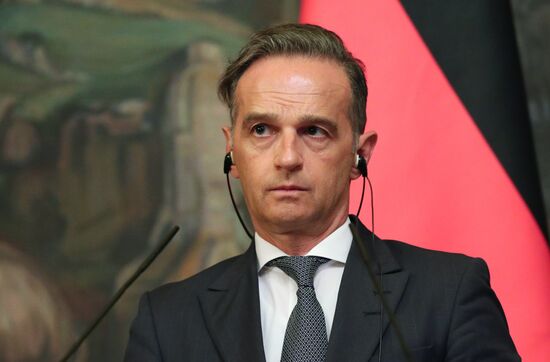 Встреча глав МИД РФ и Германии С. Лаврова и Х. Мааса  