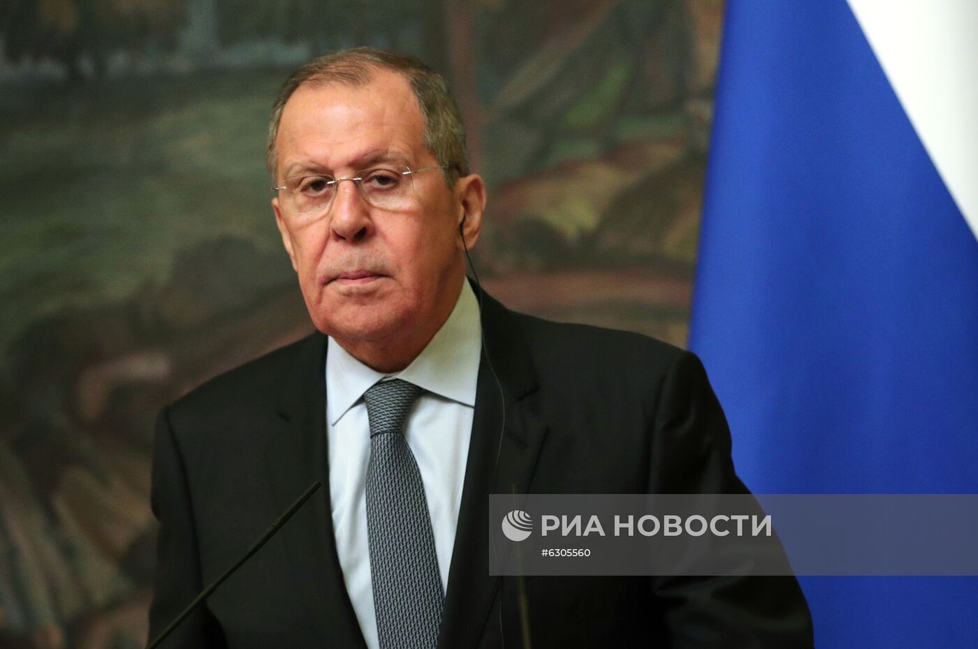 Встреча глав МИД РФ и Германии С. Лаврова и Х. Мааса  