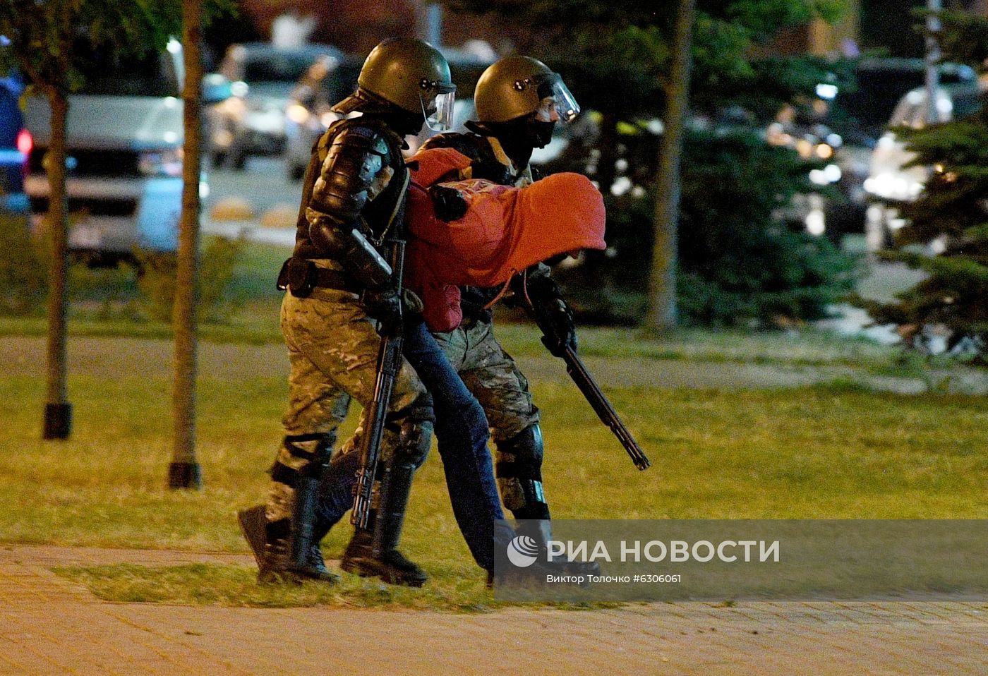 Протесты в Минске