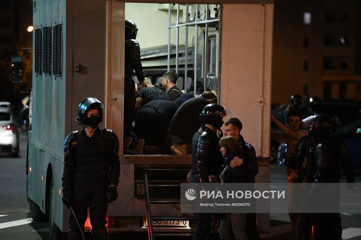 Протесты в Минске