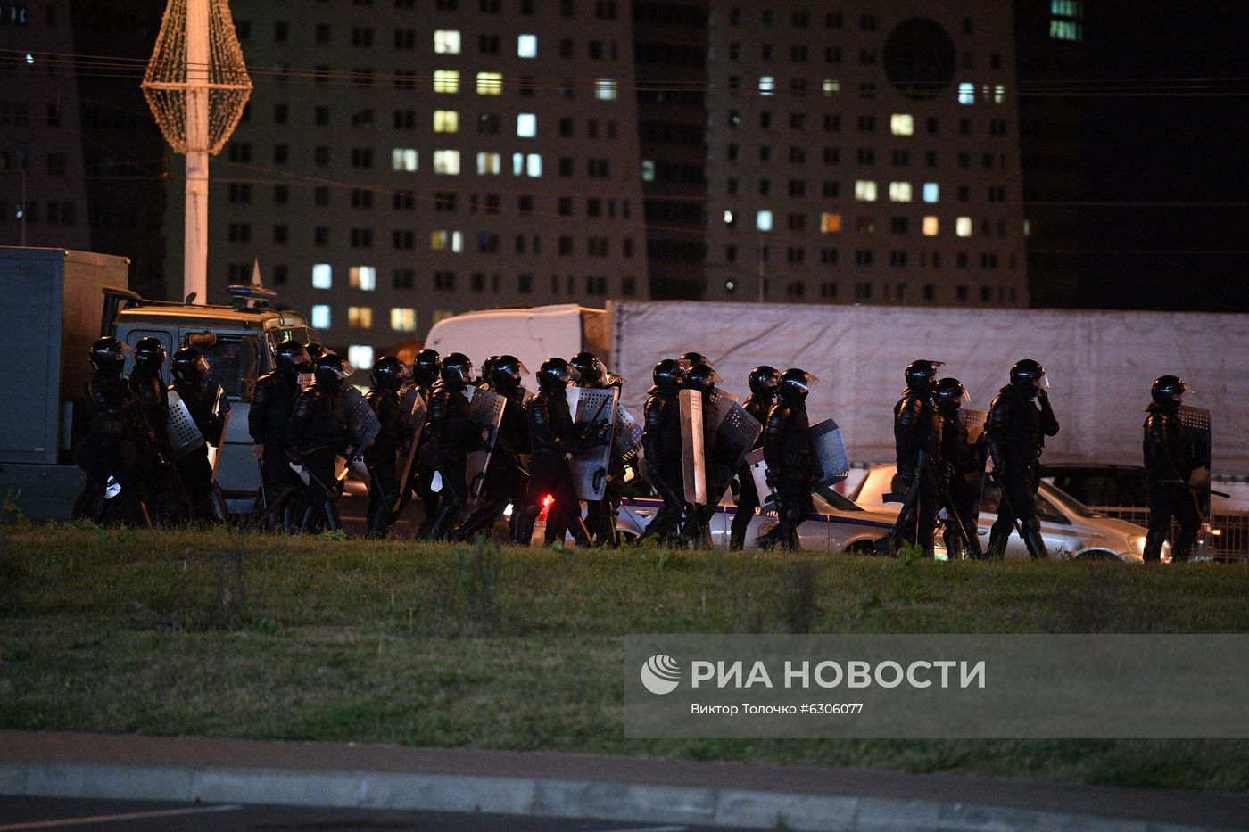 Протесты в Минске