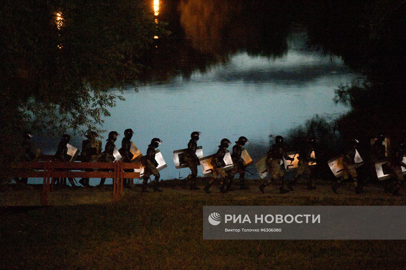 Протесты в Минске