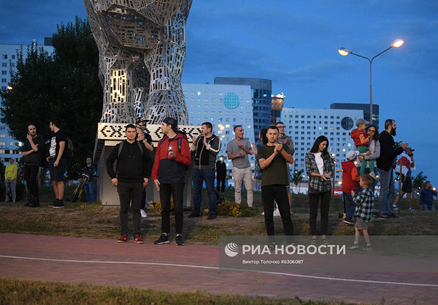 Протесты в Минске