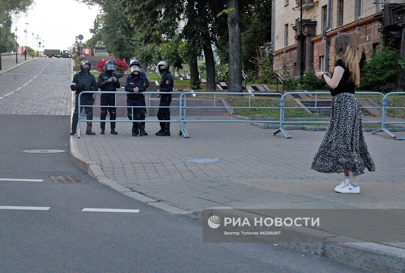 Протесты в Минске