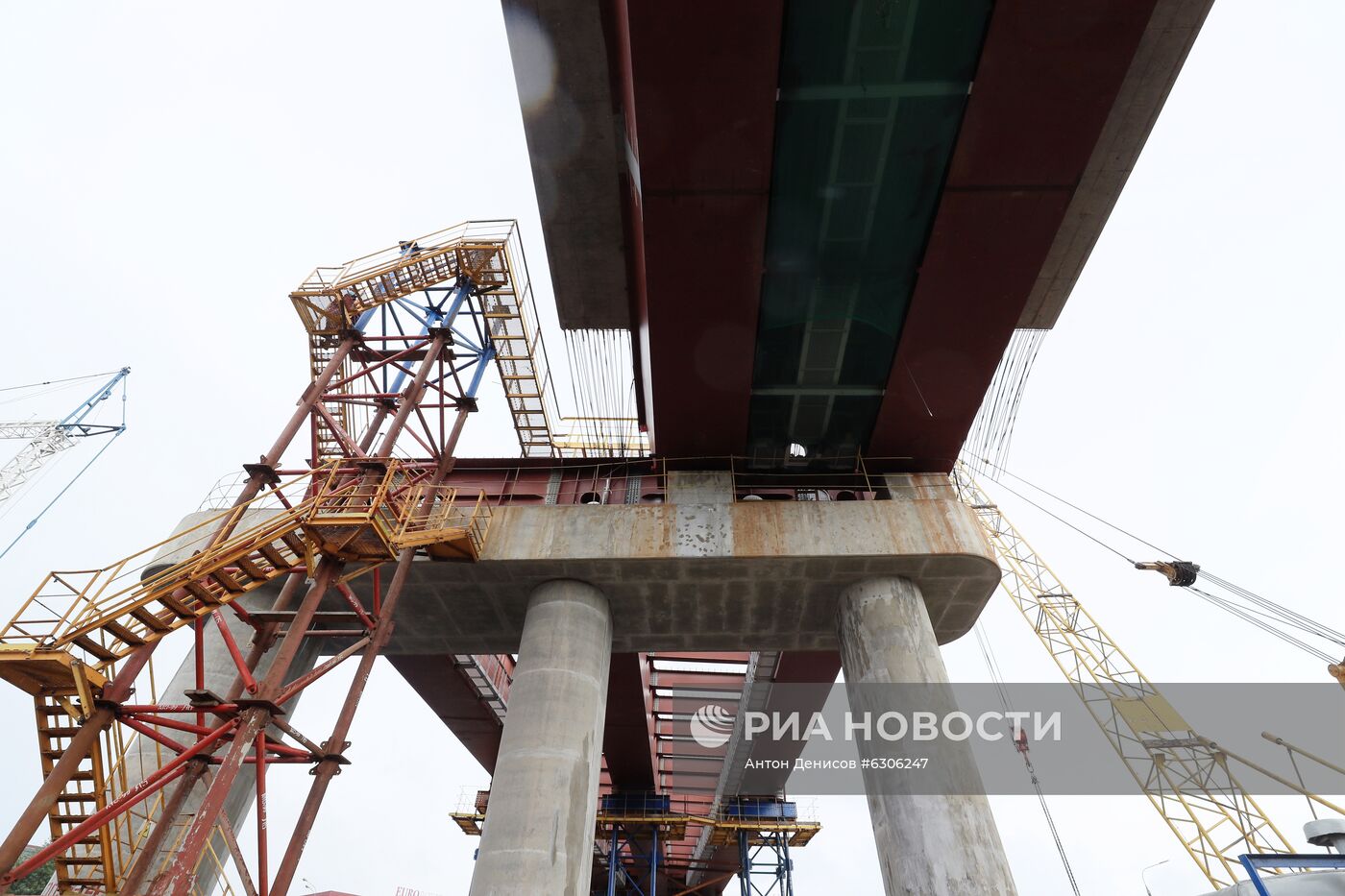Строительство участка Северо-Восточной хорды в Москве
