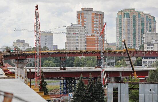 Строительство участка Северо-Восточной хорды в Москве