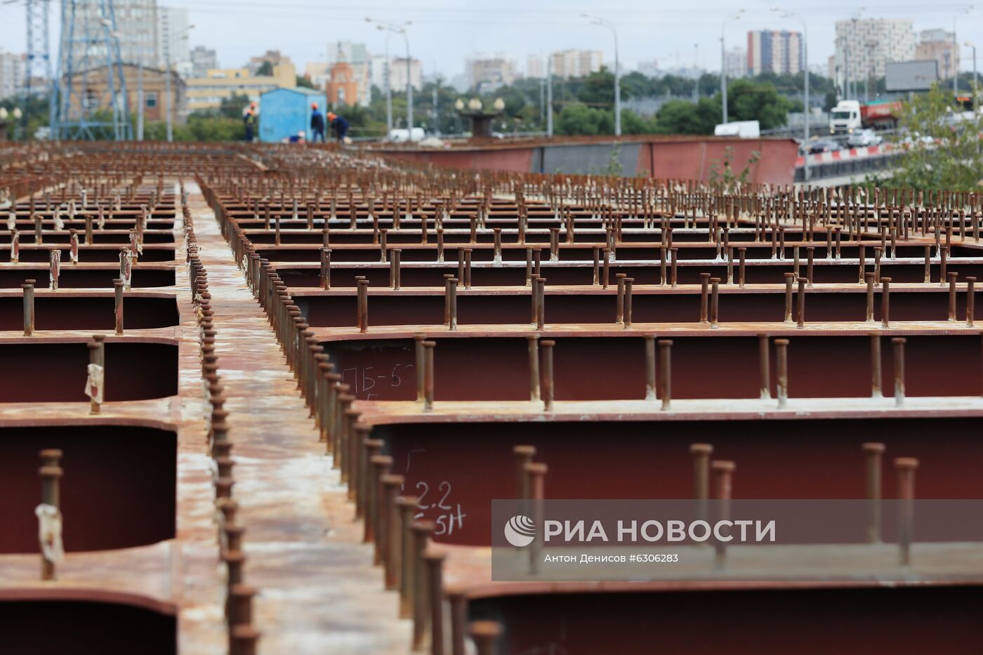Строительство участка Северо-Восточной хорды в Москве