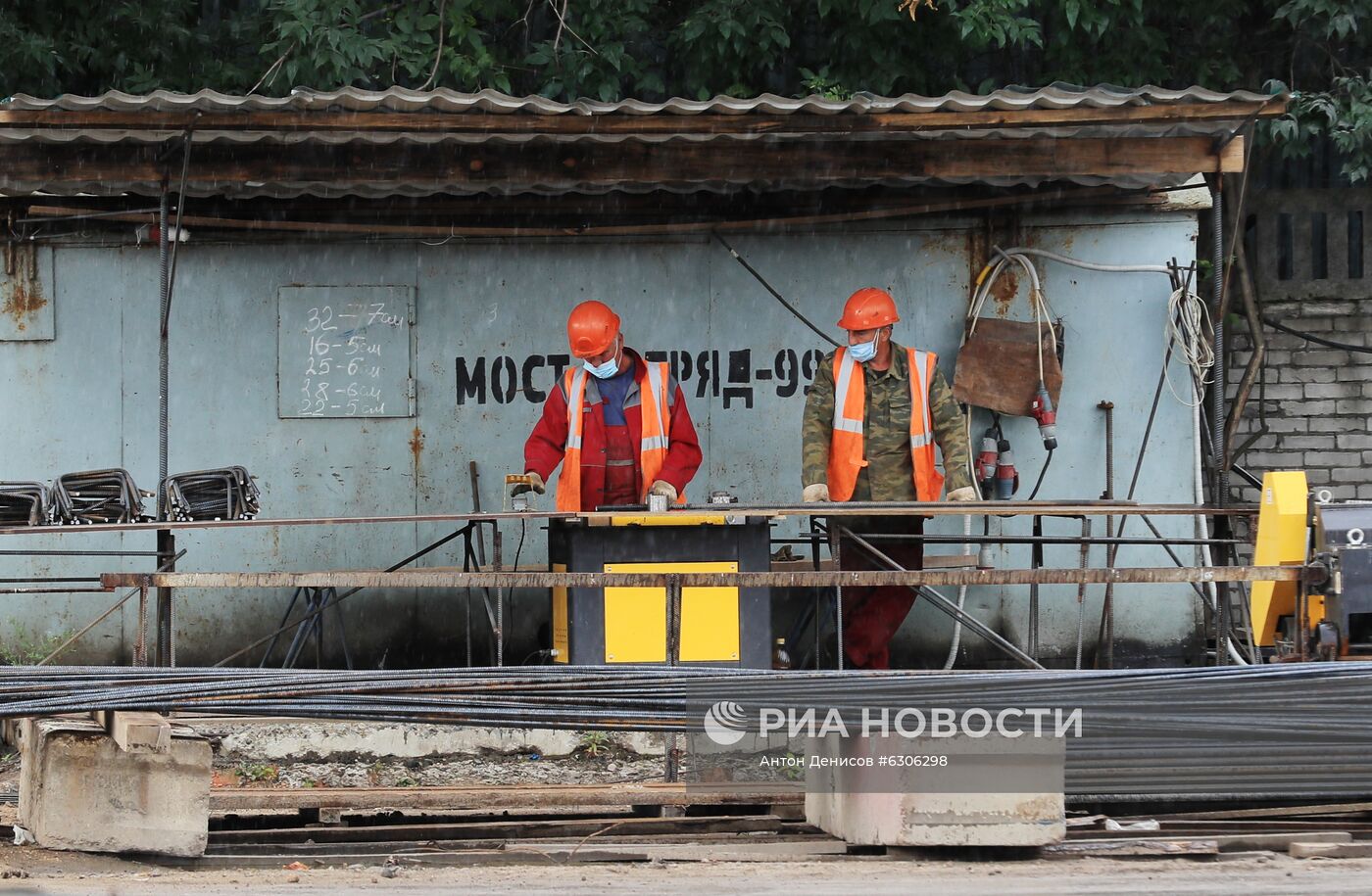 Строительство участка Северо-Восточной хорды в Москве