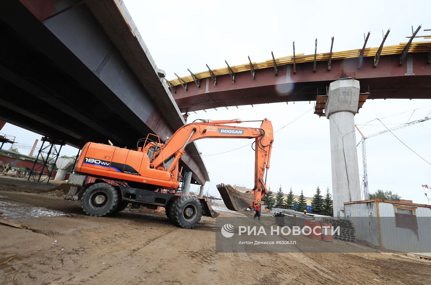 Строительство участка Северо-Восточной хорды в Москве