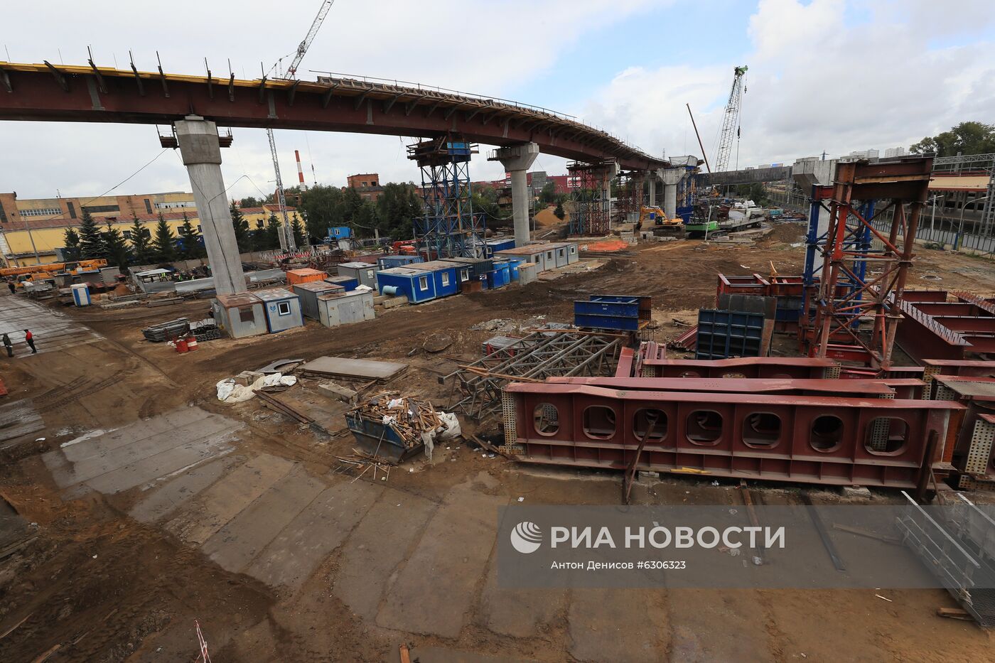 Строительство участка Северо-Восточной хорды в Москве