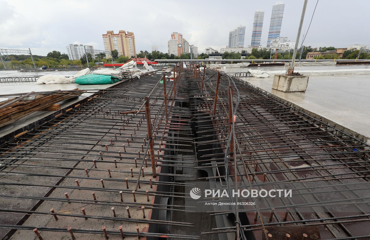 Строительство участка Северо-Восточной хорды в Москве