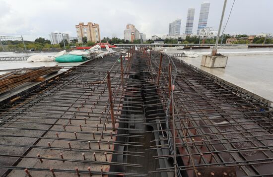 Строительство участка Северо-Восточной хорды в Москве