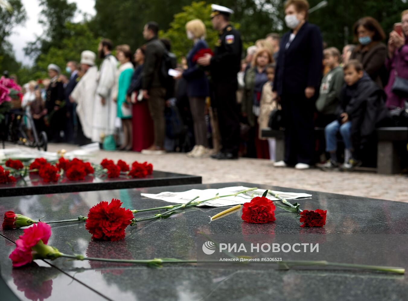 Памятные мероприятия, посвященные 20-й годовщине гибели атомной подводной лодки "Курск"