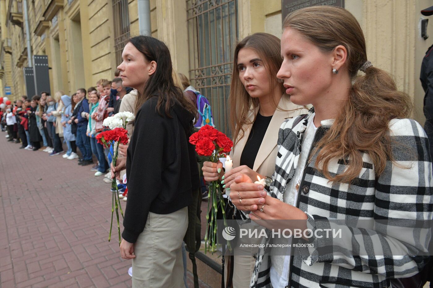 Ситуация у посольства Белоруссии в Санкт-Петербурге