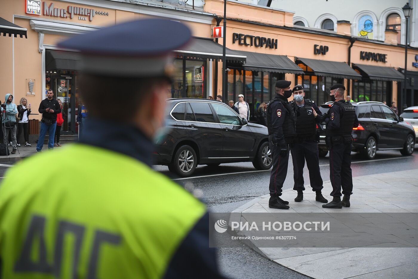 Ситуация у посольства Белоруссии в Москве