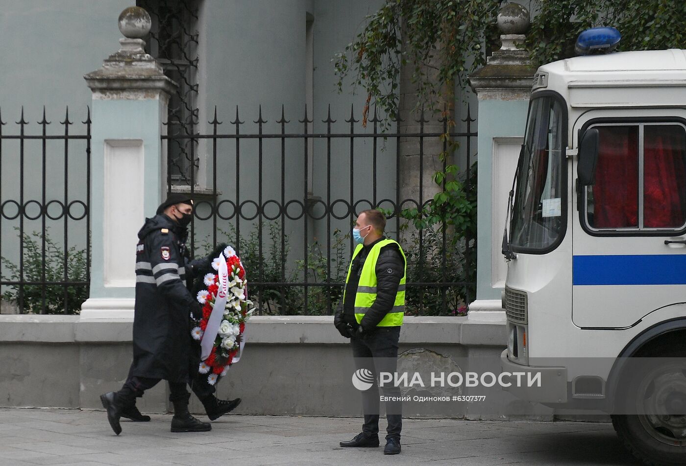 Ситуация у посольства Белоруссии в Москве