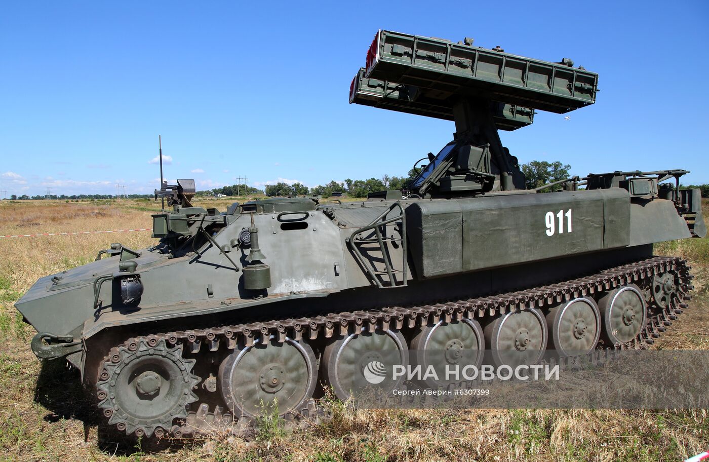 Военные сборы зенитных войск ДНР