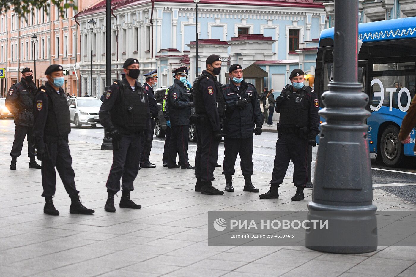 Ситуация у посольства Белоруссии в Москве