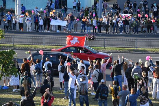 Протесты в Минске