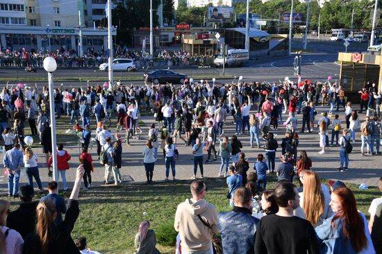 Протесты в Минске