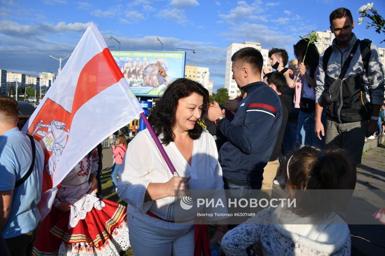 Протесты в Минске