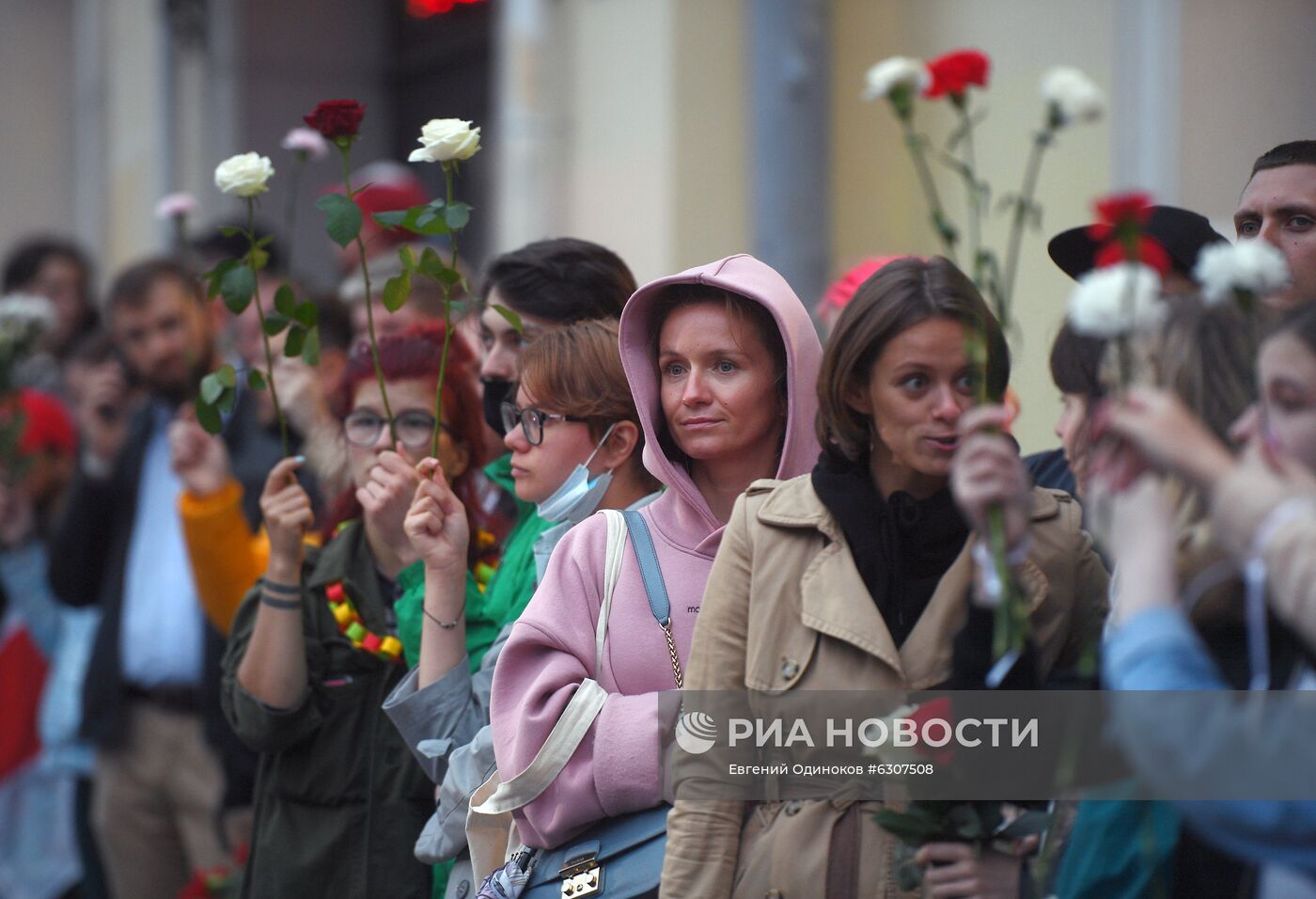 Ситуация у посольства Белоруссии в Москве