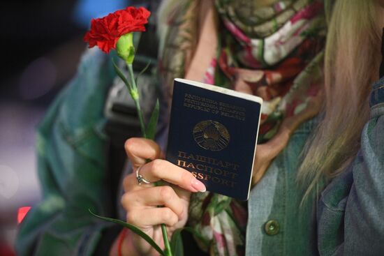 Ситуация у посольства Белоруссии в Москве