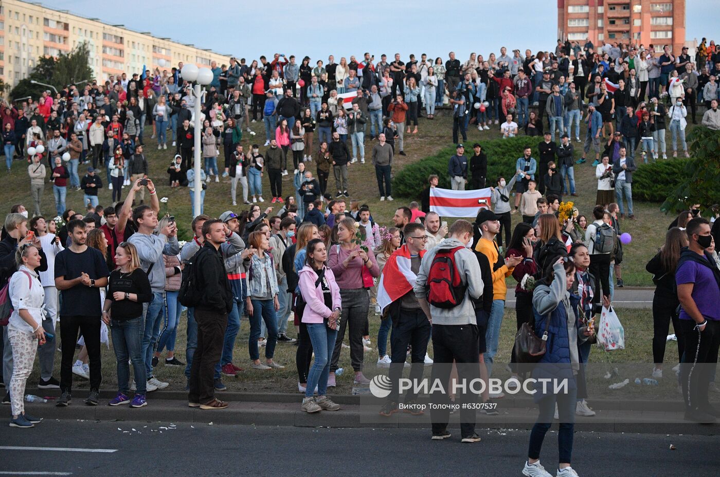 Протесты в Минске