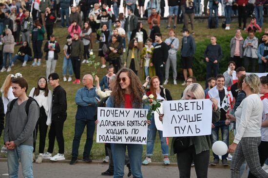 Протесты в Минске