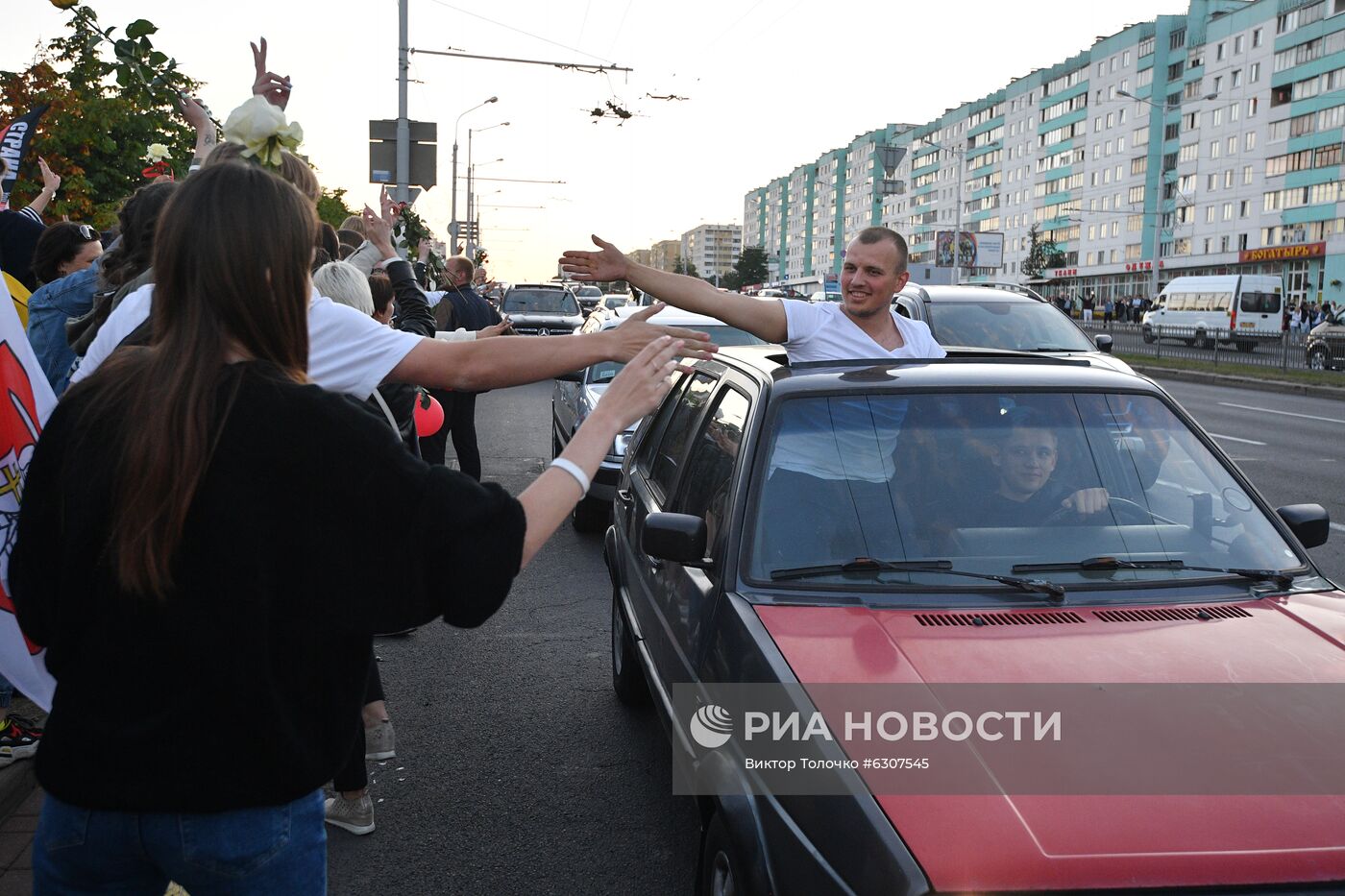 Протесты в Минске