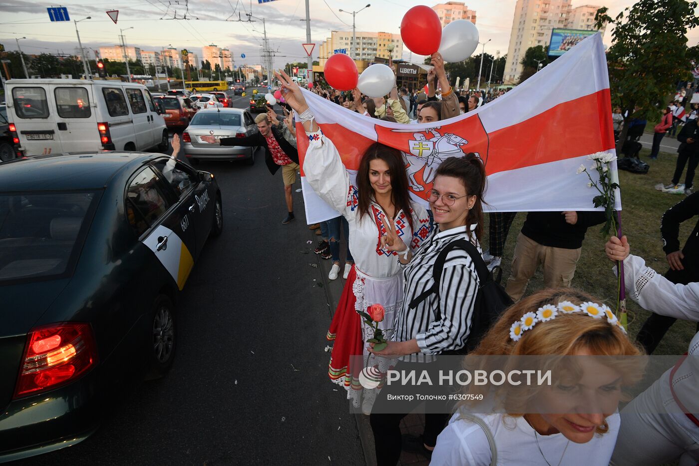 Протесты в Минске