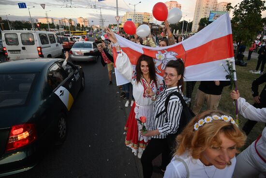 Протесты в Минске