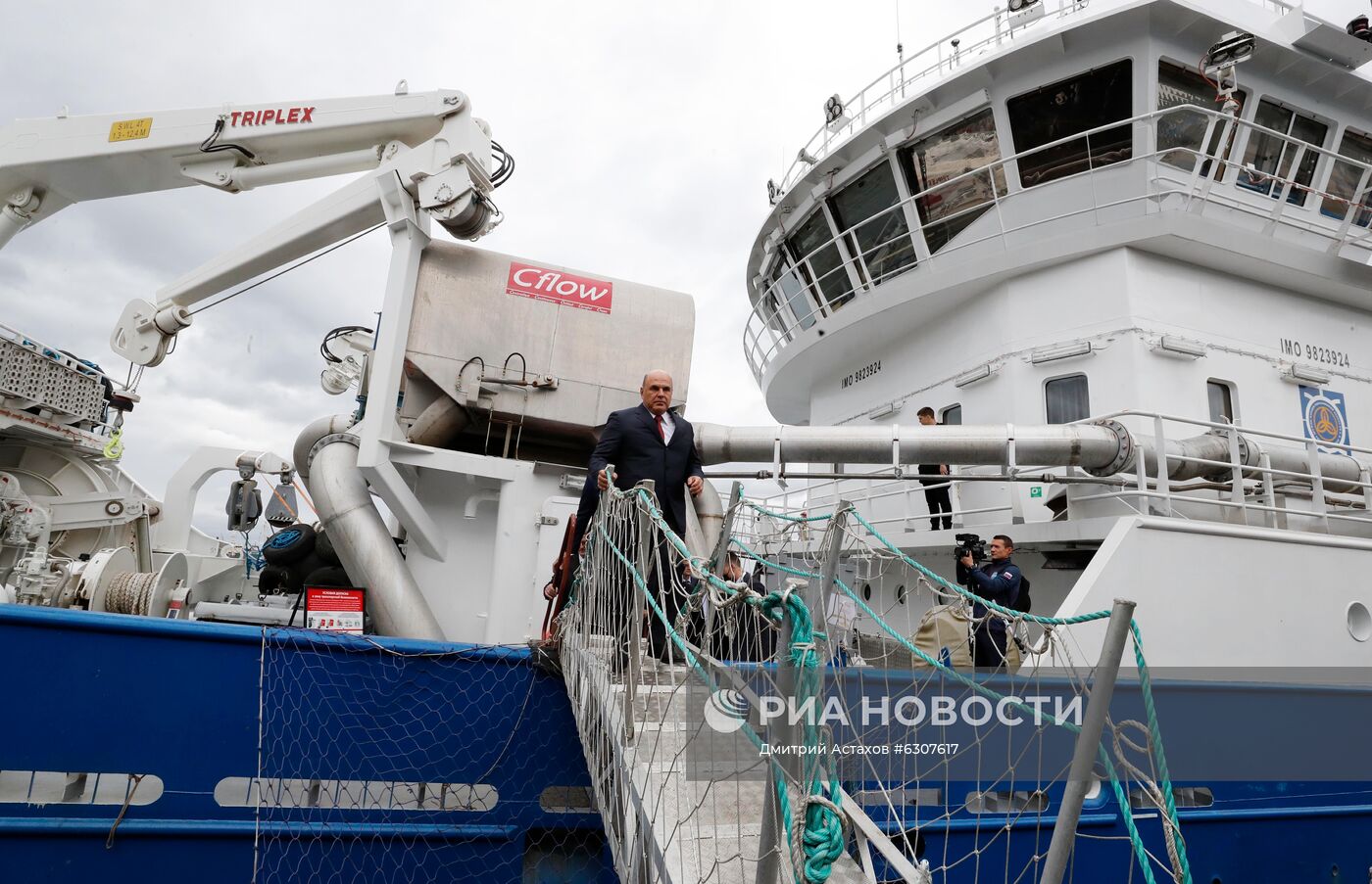 Рабочая поездка премьер-министра РФ М. Мишустина в Дальневосточный федеральный округ. День второй