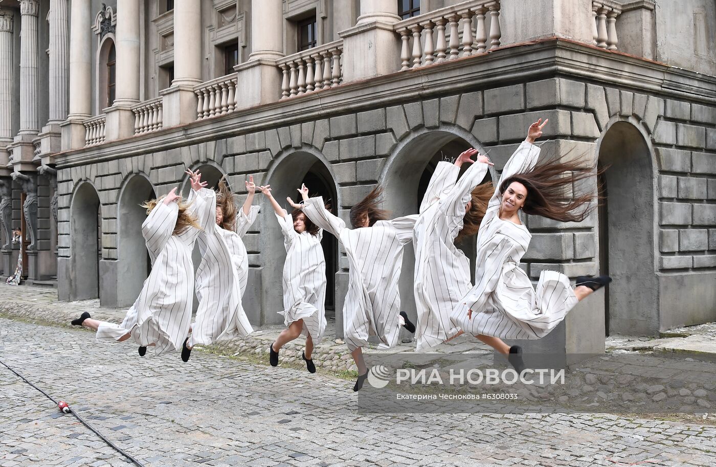 Показ детской моды в формате киносъемки в Москве  