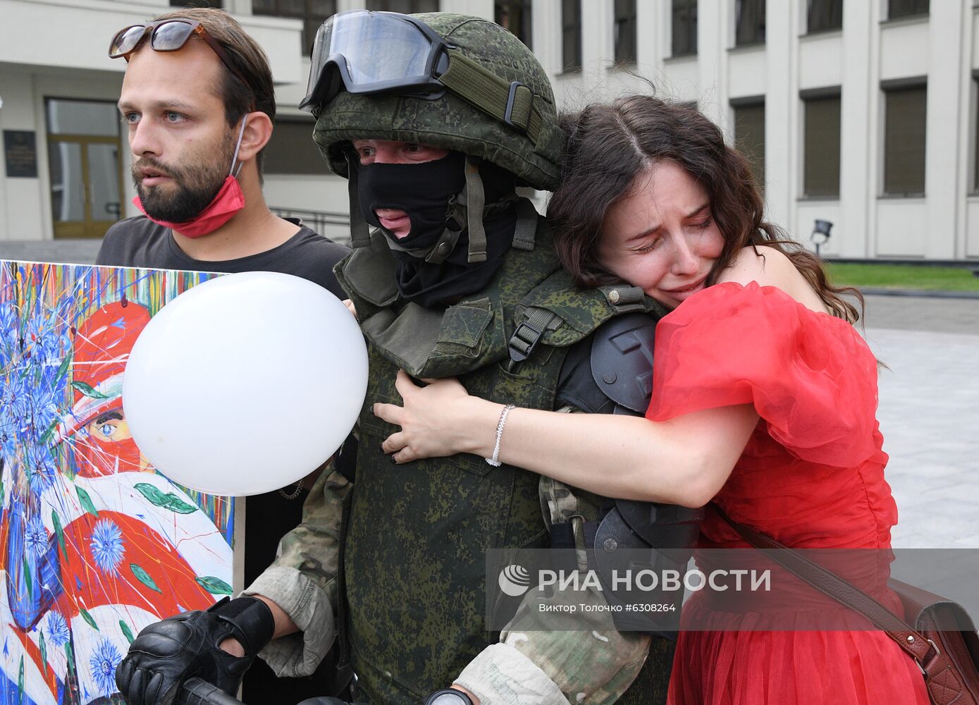 Протесты в Минске