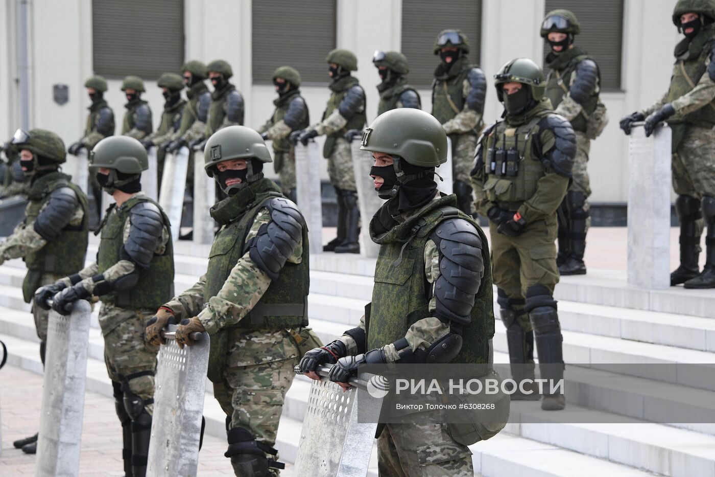 Протесты в Минске