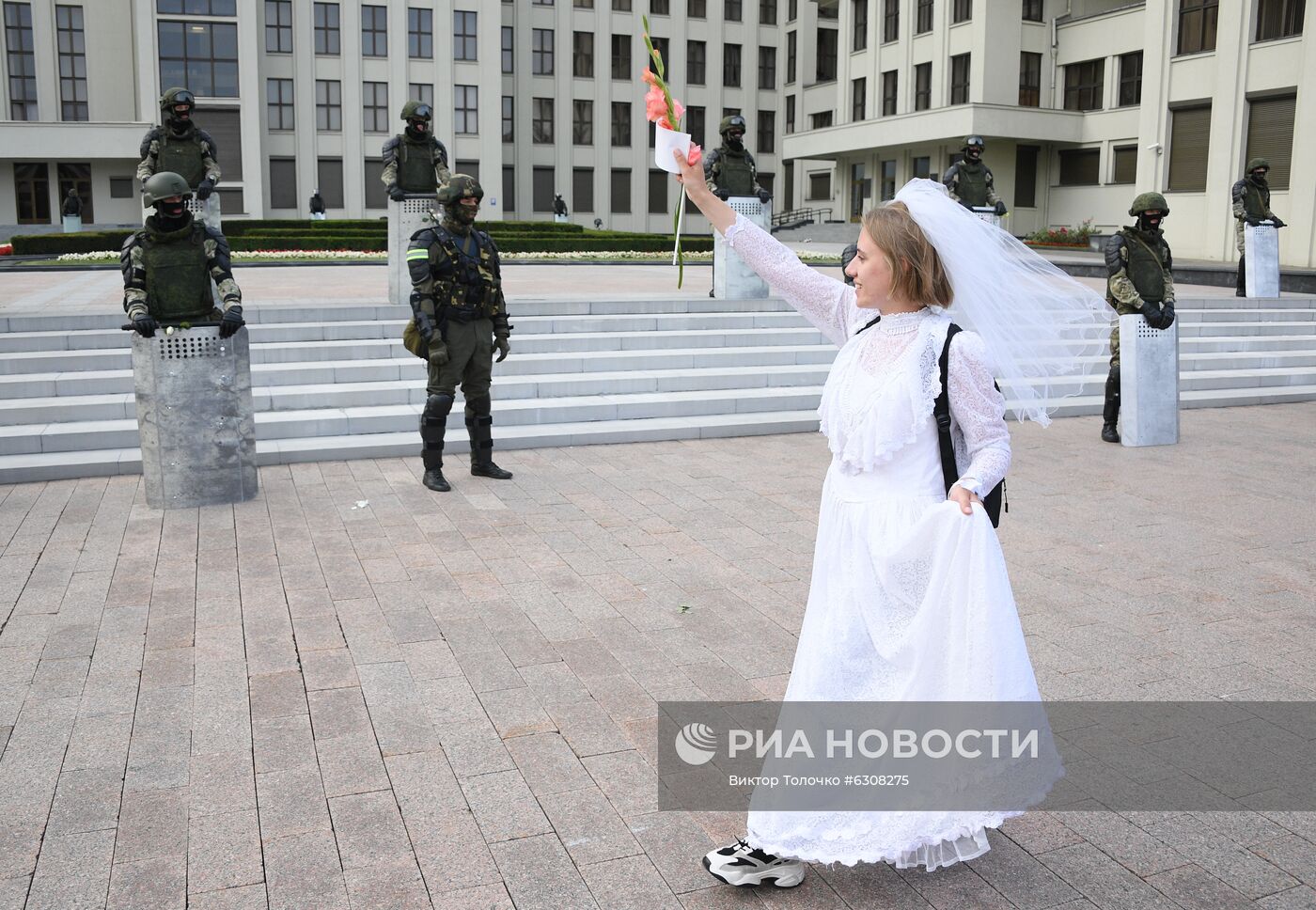 Протесты в Минске