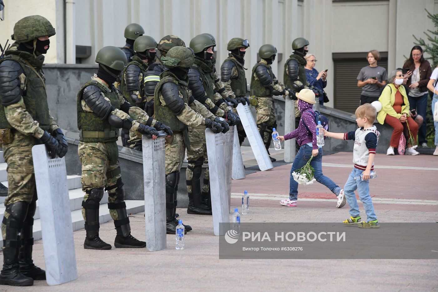 Протесты в Минске