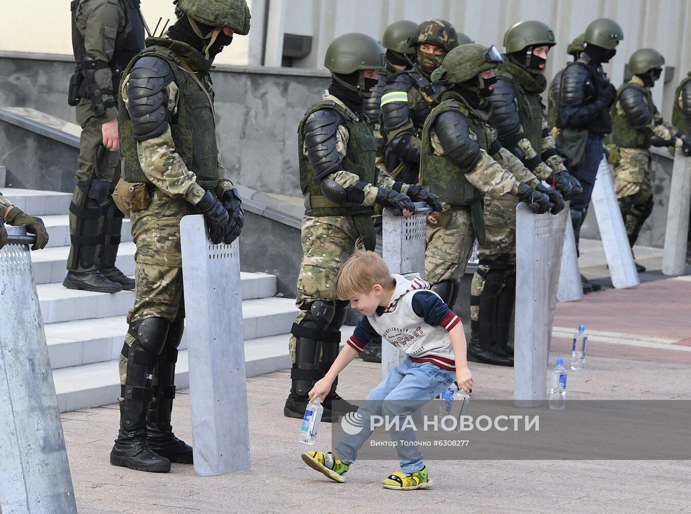 Протесты в Минске