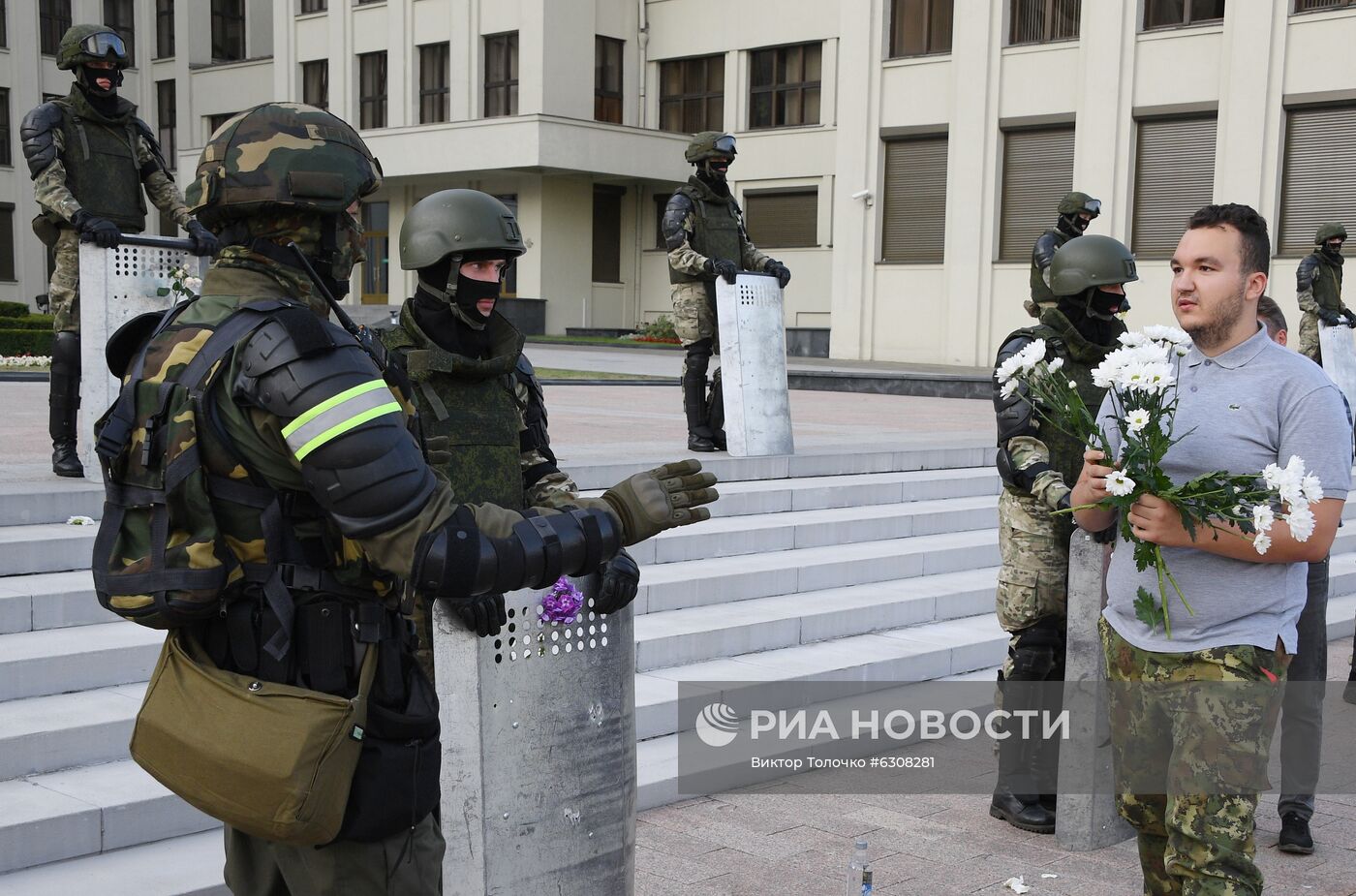 Протесты в Минске