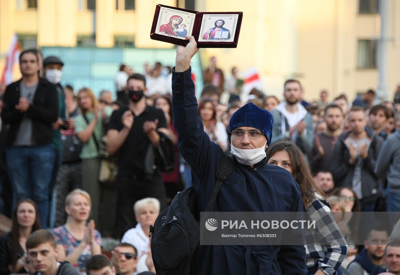 Протесты в Минске