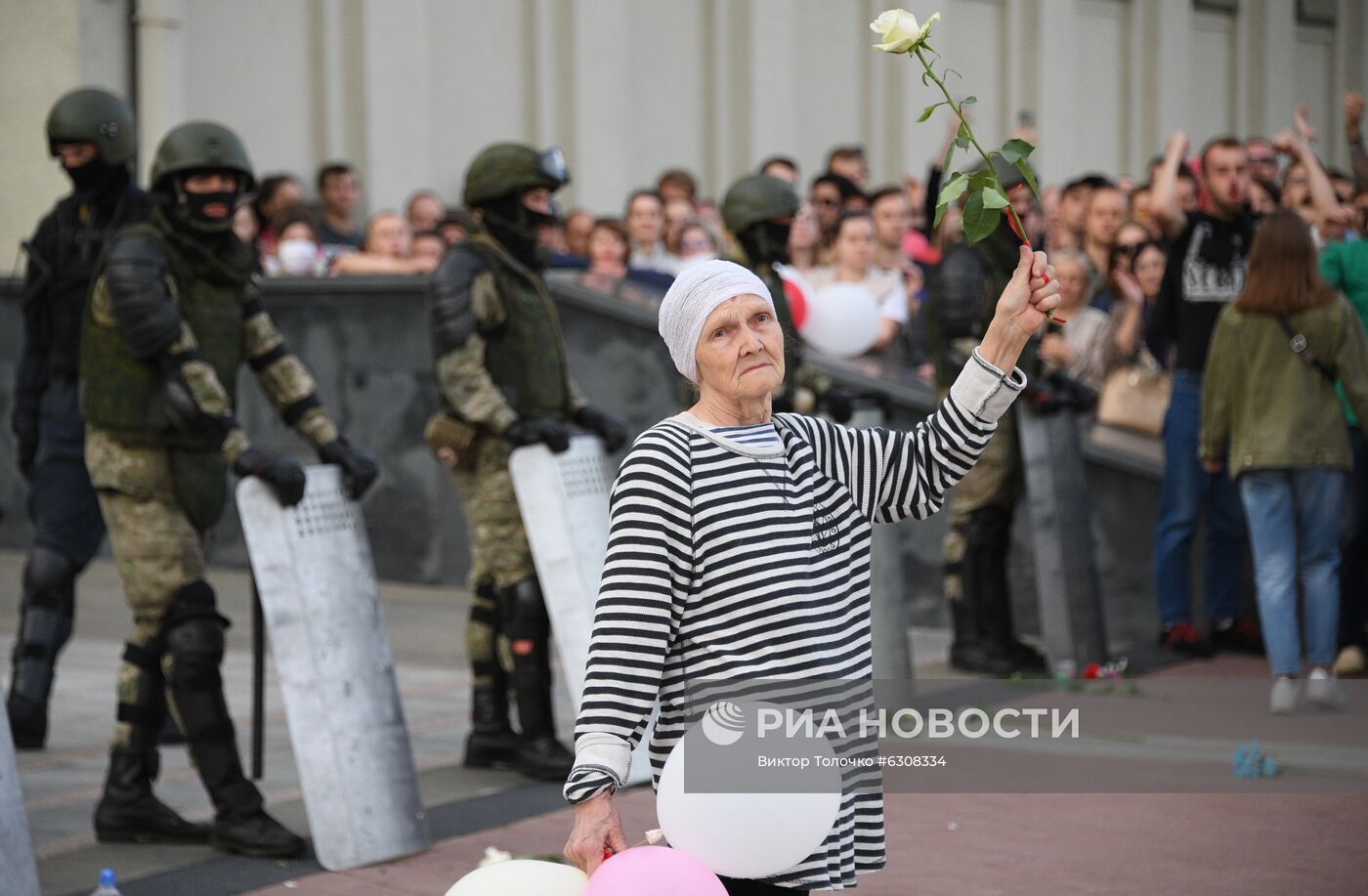 Протесты в Минске