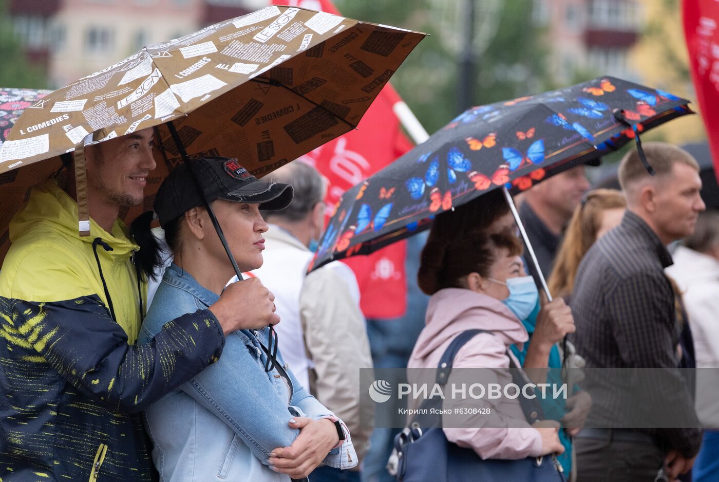 Митинг "За справедливую народную власть" в Южно-Сахалинске