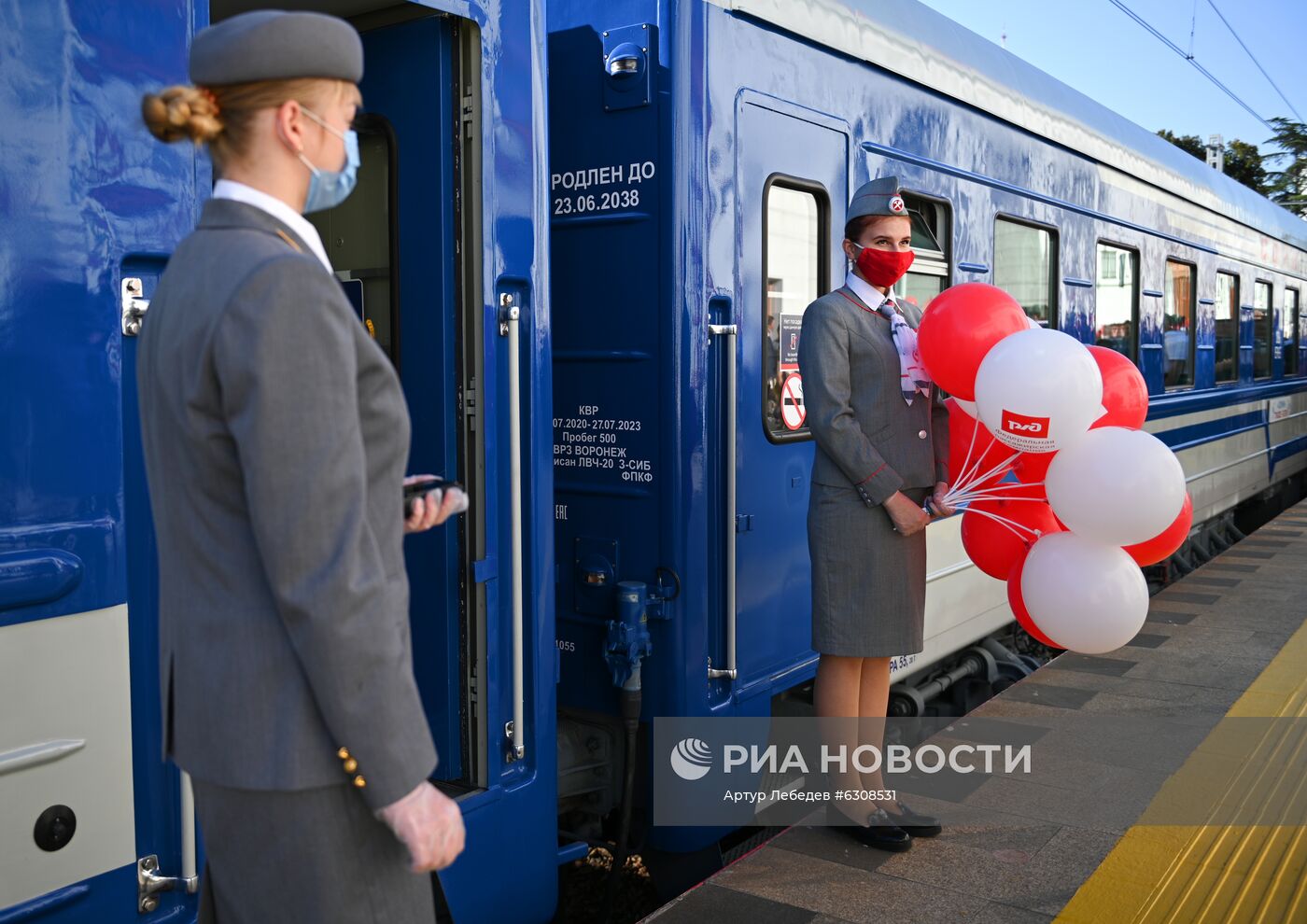 Новый туристический поезд "Сочи"