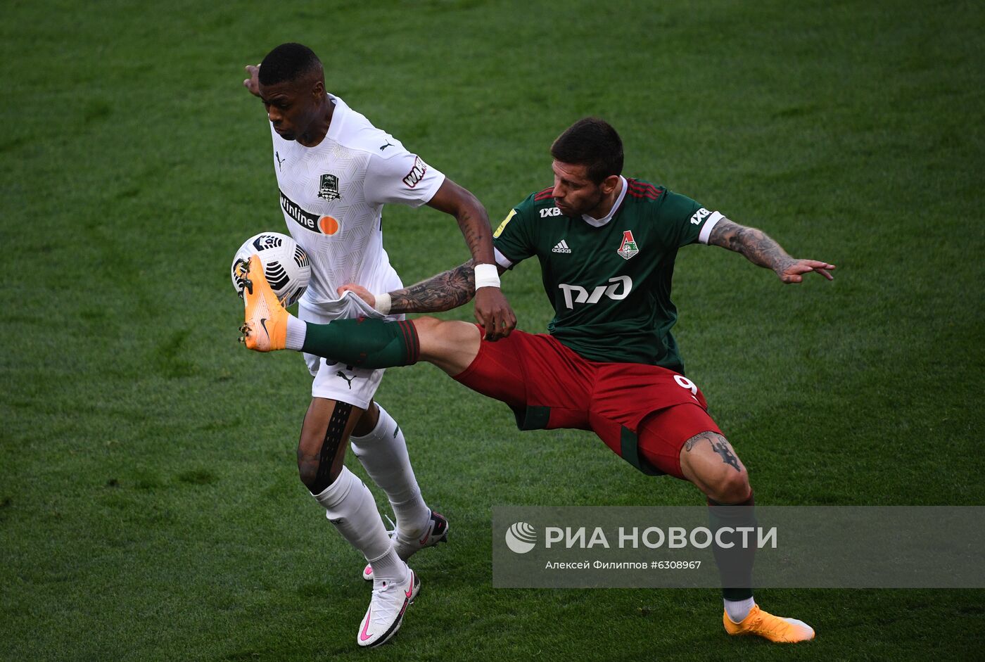 Футбол. РПЛ. Матч "Локомотив" — "Краснодар"