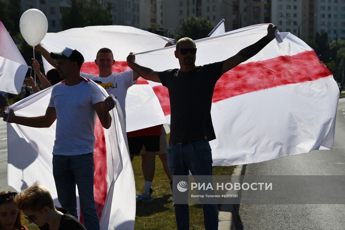 Общегражданский марш "За свободу" в Минске