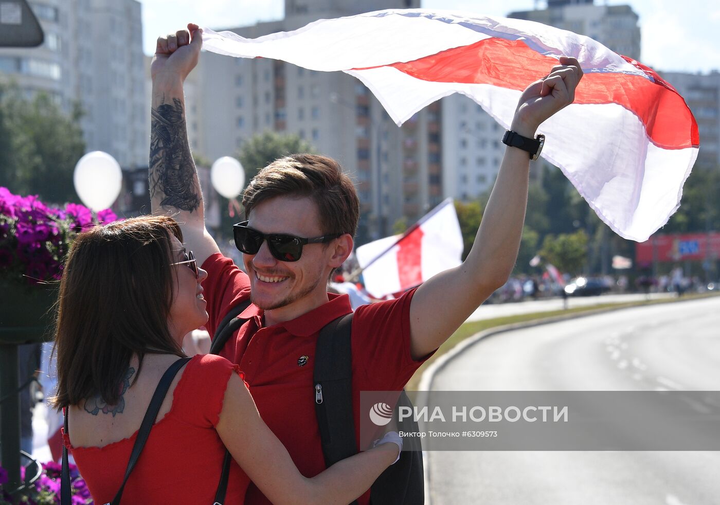 Общегражданский марш "За свободу" в Минске